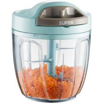 苏泊尔/Supor  拉蒜器 多功能切菜器拉蒜手动搅碎机 料理机蒜泥绞菜机厨房900ml