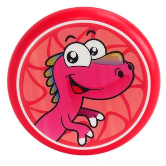 婴侍卫（BBG+）  儿童软飞盘 户外运动可回旋镖飞碟玩具（2个装）ZY241B(图案颜色随机)