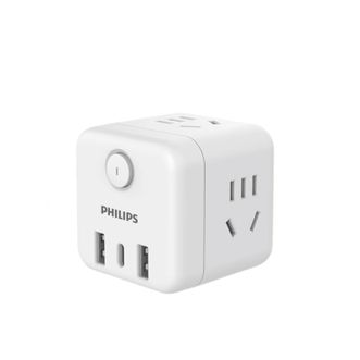 飞利浦/Philips  魔方插座转换器转换插座接线板