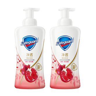 舒肤佳  焕肤红石榴泡沫沐浴露  男女通用沐浴乳  500ml*2瓶  新旧款随机发