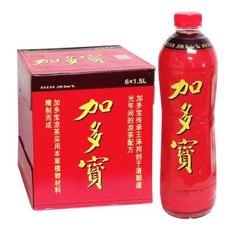 加多宝  凉茶植物饮料1.5L 6瓶 新老包装随机发