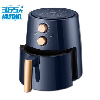 美的（Midea）空气炸锅 4.2L大容量煎炸锅电炸锅 无油低脂不粘易清洗多功能炸薯条机无油炸 4.2升KZ42E101L