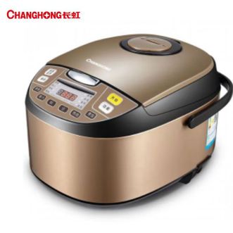长虹/Changhong  电饭煲家用多功能4L大容量 自动保温 蒸煮电饭锅 CFB-40MW1