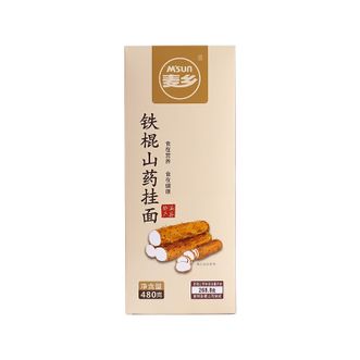 麦乡  铁棍山药面-480g*4速食方便火锅面条
