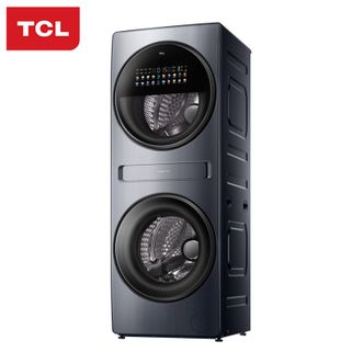 TCL  16KG双子舱大容量洗烘一体直驱变频 全自动双滚筒 AI智能投放 G160Q10-HDY