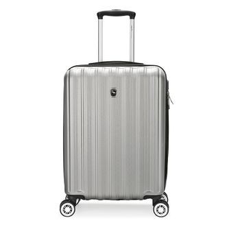 爱华仕  商务差旅箱  20英寸拉杆箱坚韧抗压竖纹箱体万向轮旅行箱密码箱