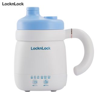 乐扣乐扣/Lock＆Lock  多功能烧水壶迷你养生壶小型办公室一人用多功能陶瓷电煮杯宿舍炖杯电煮杯白色
