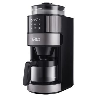 膳魔师（THERMOS）咖啡机 全自动滴漏式 美式磨豆智能咖啡机 家用商用可控温咖啡机 EHA-3461E