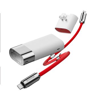 闪极/SHARGE  Pouch 3合1移动电源 自带线10000mAh P065A