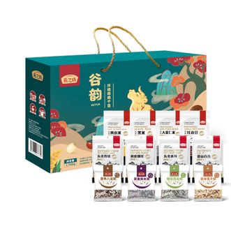 燕之坊 谷韵礼盒1.755kg 五谷杂粮礼盒 杂粮粥料木耳香菇百合干货礼盒套装