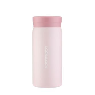 乐扣乐扣  轻盈巧手保温杯粉色 200ml 小容量轻盈便携随手杯