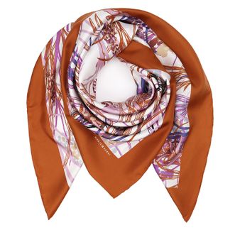 玛丽亚古琦（MARJA KURKI)双面同色大方巾橙色杨柳风1NN130008