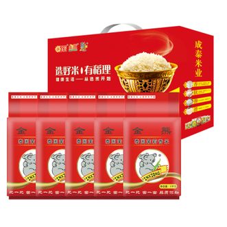 金熊  泰国茉莉香米1KG*5袋礼盒装