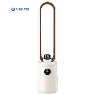 艾美特/Airmate  无叶塔扇语音智控负离子净化直流变频轻音自然风塔扇摇头循环风扇 CE-SRUI8