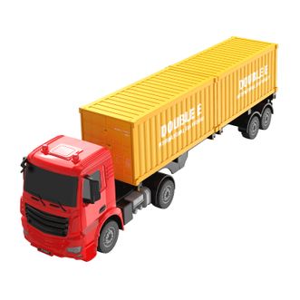 双鹰/DOUBLE E  儿童无线遥控玩具汽车工程集装箱卡车 E664-001