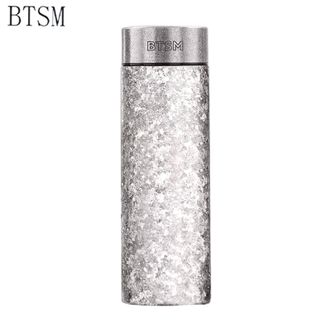 BTSM  钛保温杯大冰花 健康抑菌无涂层双层保温杯300ML+礼盒+手提袋 BTBW-TD003