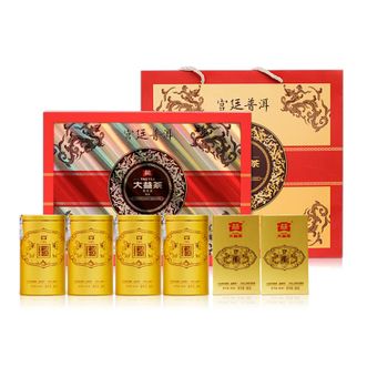 大益  宫廷普洱熟茶300g  自饮节日送礼送长辈商务送礼