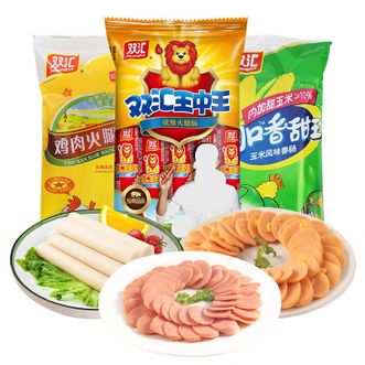 双汇（shuanghui）  混合口味火腿肠705g（王中王+玉米肠+鸡肉肠）