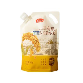 燕之坊  有机金玉黄小米500g五谷杂粮小米粥营养早餐粥