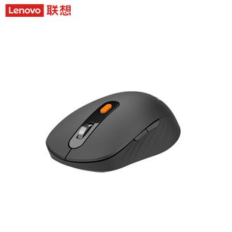 联想（Lenovo）  无线双模蓝牙鼠标 Howard 双模鼠标 电池版 黑色 支持蓝牙5.0/3.0 支持 2.4G 便携办公鼠标人体工程学设计