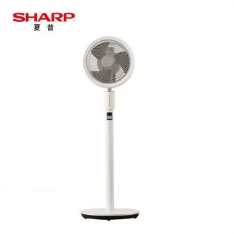 夏普/Sharp  空气循环扇家用遥控立式轻音直流变频大风力涡轮对流净化除菌办公室节能循环扇 PJｰCD604A