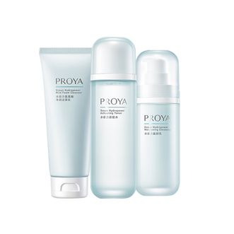 珀莱雅/Proya  水动力护肤品套装女补水保湿水乳套装礼盒（洁100+水135+乳100）