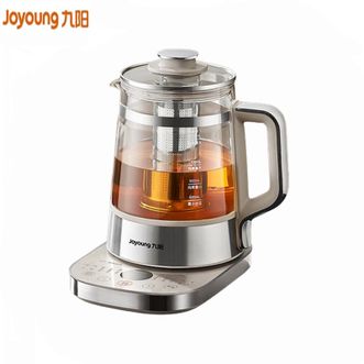 九阳/Joyoung  养生壶18WY20R 全玻璃1.8L沸萃煮茶器 316L双钢加长茶篮 轻音炖煮 0胶水0异味0重金属家用电烧水壶