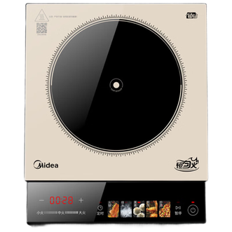 美的/Midea  电磁炉 MC-E22B35 2200W大功率 微晶面板爆炒炒菜智能定时