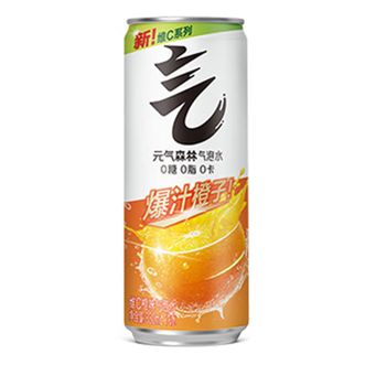 元气森林  苏打气泡水0糖0脂0卡维C橙味330ml*12