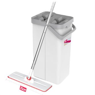 好媳妇免手洗平拖桶-中干湿两用地拖把HD-7007