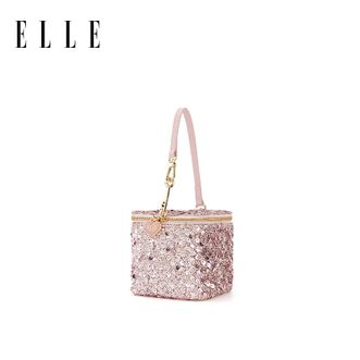 Elle  迷你手提斜挎包 玲珑链条萌盒包 25129