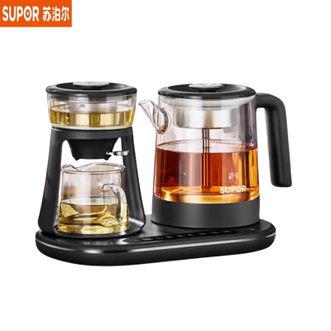 苏泊尔（SUPOR）  煮茶器SW-10C18 煮茶壶蒸汽喷淋蒸茶壶养生壶电热水壶热水壶316L不锈钢烧水壶茶具家用办公多功能