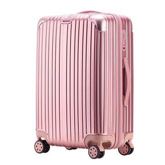 途帮Toboog  拉杆箱  行李箱 旅行箱  万向轮密码箱  商务登机箱  26英寸  玫瑰金  007