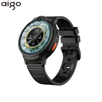 爱国者（aigo）  儿童电话手表G08【黑色】独立通话4G全网通多重定位上课禁用防水支付多功能初高中学生智能手表