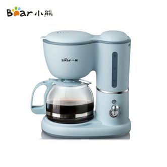 小熊/Bear  咖啡机KFJ-A06K1美式 家用滴漏式全自动迷你小型咖啡粉泡茶两用办公室煮茶机