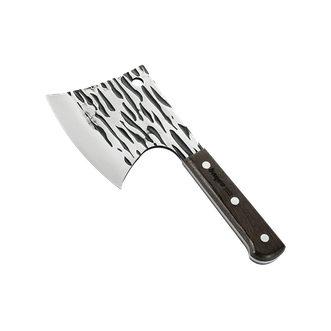 拜格（Bayco）  砍骨刀不锈钢菜刀锻打锤纹家用砍骨刀斩骨斧头刀具 BD3410