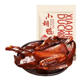 小胡鸭（xiao hu duck）  香辣小胡鸭350g*1袋卤味酱板鸭即食