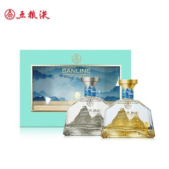 五粮液  奢享金山银山 浓香型 52度500ml*2瓶 礼盒装节日送礼