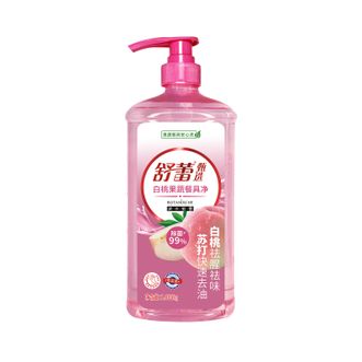 舒蕾  波卡莉香白桃果蔬餐具净1.008kg(电商盖+泵头）*1瓶（AX）