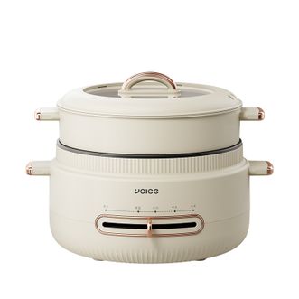 优益/Yoice  电煮锅炒菜炖煮一体锅不粘锅电火锅 Y-DHG16