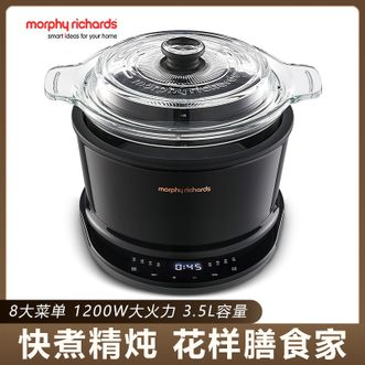 摩飞 /Morphy Richards  电炖锅煲汤锅养生锅 家用3.5L炖汤电煮锅煮粥锅料理锅