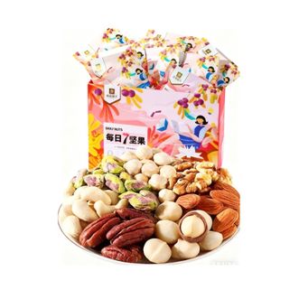 良品铺子   纯坚果每日坚果750g/30包孕妇健康送礼混合果仁独立小包