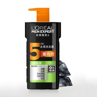 欧莱雅/L’oreal  男士炭爽去油去屑洗发水  700ml