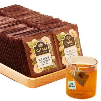 CHALI  茶里茉莉花茶无纺布茶包袋装200g（2g*100包）独立三角茶包养生花茶