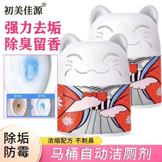 初美佳源  特调香氛马桶自动洁厕剂200g*2瓶 强效洁厕液