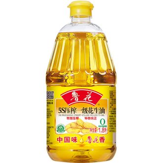 鲁花  压榨一级花生油1.8L 鲁花  压榨一级花生油1.8L