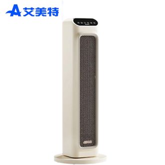 艾美特/Airmate  取暖电器节能远程遥控电暖气立式80度摇头3档可拆洗倾倒断电 HP21-R27