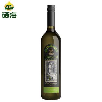 XH  特级初榨橄榄油黑金包装瓶500ml/750ml 家庭做菜炒菜食用油凉拌油