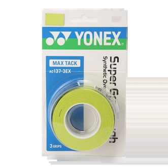尤尼克斯（YONEX）  手胶 AC137-3EX 羽毛球拍网球拍手胶 yy  亮绿色