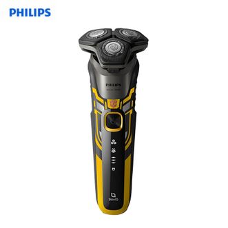 飞利浦/Philips  电动剃须刀 S5618 蜂巢5系变形金刚大黄蜂联名 SkinIQ智能感应 微提切科技刮胡刀 生日礼物送男友送老公 蜂巢5系-大黄蜂联名款
